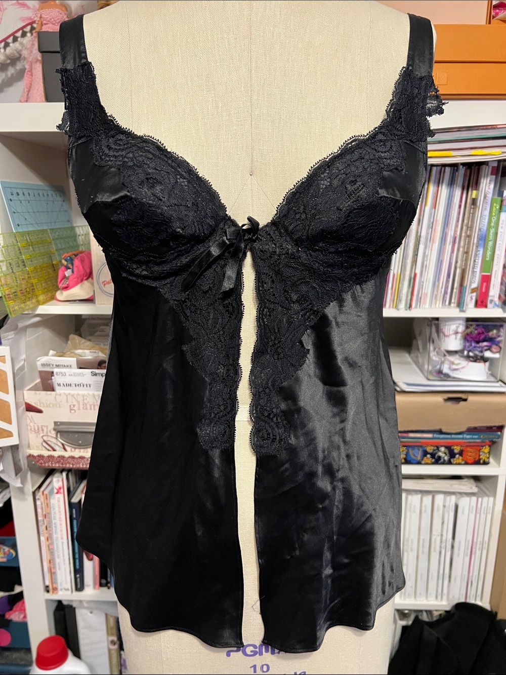 Black Frederick’s of Hollywood Babydoll